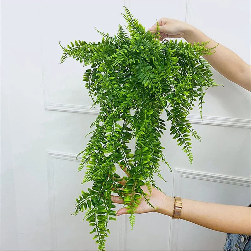 Persian Fern Leaves Vines - Artificial Hanging Plant for Decor