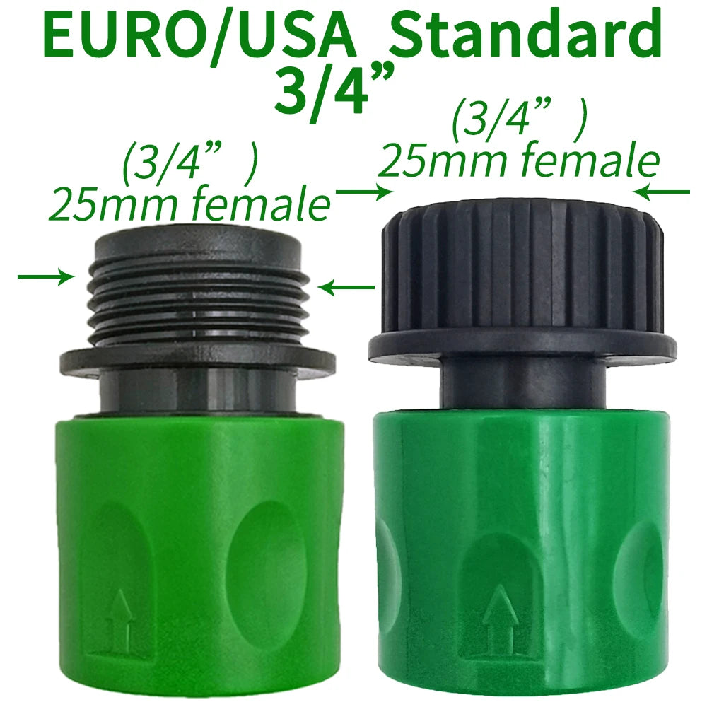 Quick Connector Nipple EURO USA 3/4 Inch Male Threaded Hose Pipe