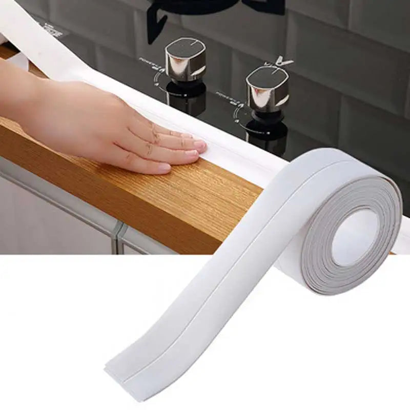 Kitchen Mouldproof Waterproof Tape Moisture Resistant Kitchen and Bathroom Sink Joints Toilet Stickers Corner Stickers Seals