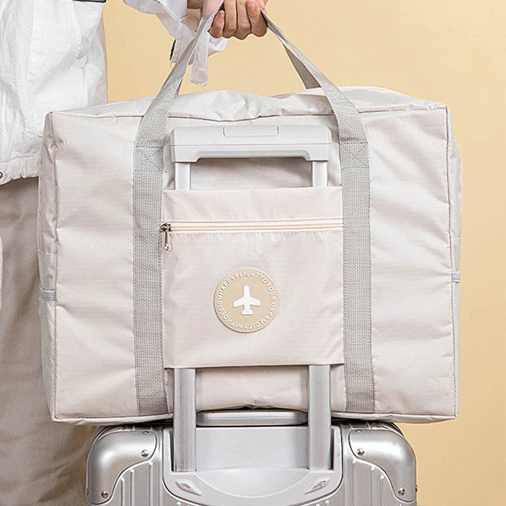 Large Capacity Foldable Airplane Bag | Portable Travel & Fitness Storage Bag