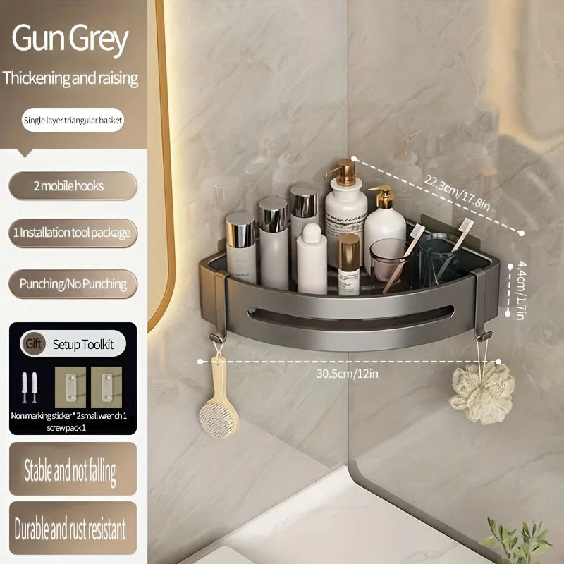 Bathroom Space Aluminum Storage Rack