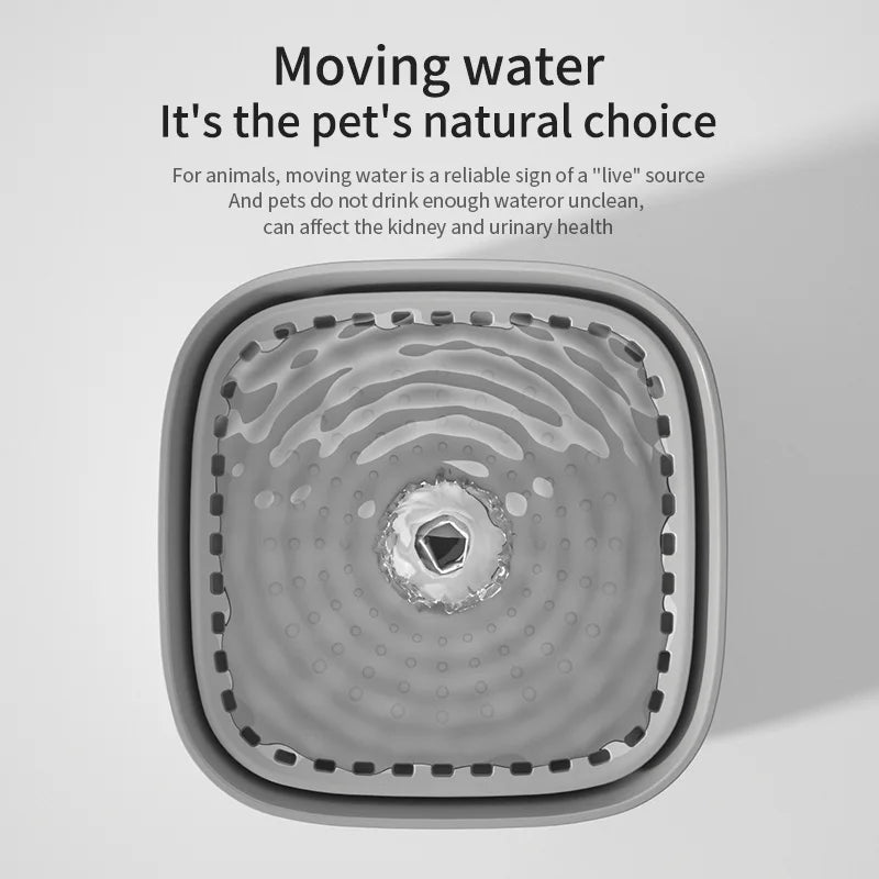 3L Cat Water Fountain - Auto Recirculating USB Electric Water Dispenser