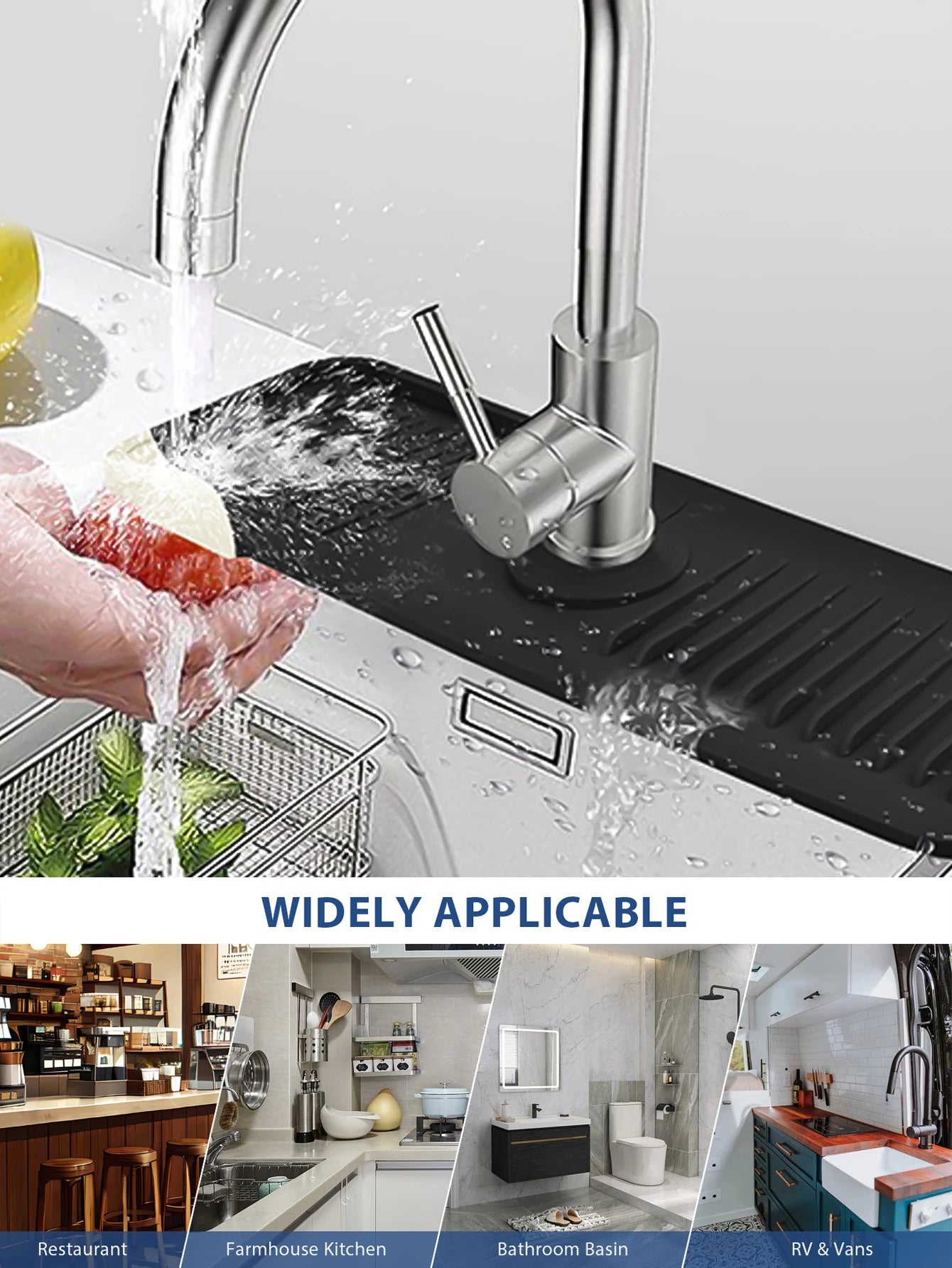 Leeseph Kitchen Silicone Sink Faucet
