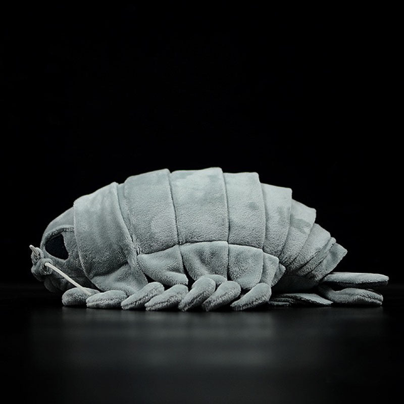 Sea Creature Giant Isopod Realistic Stuffed Animal Toy Soft Bathynomus Giganteus Crustaceans Plush Toy