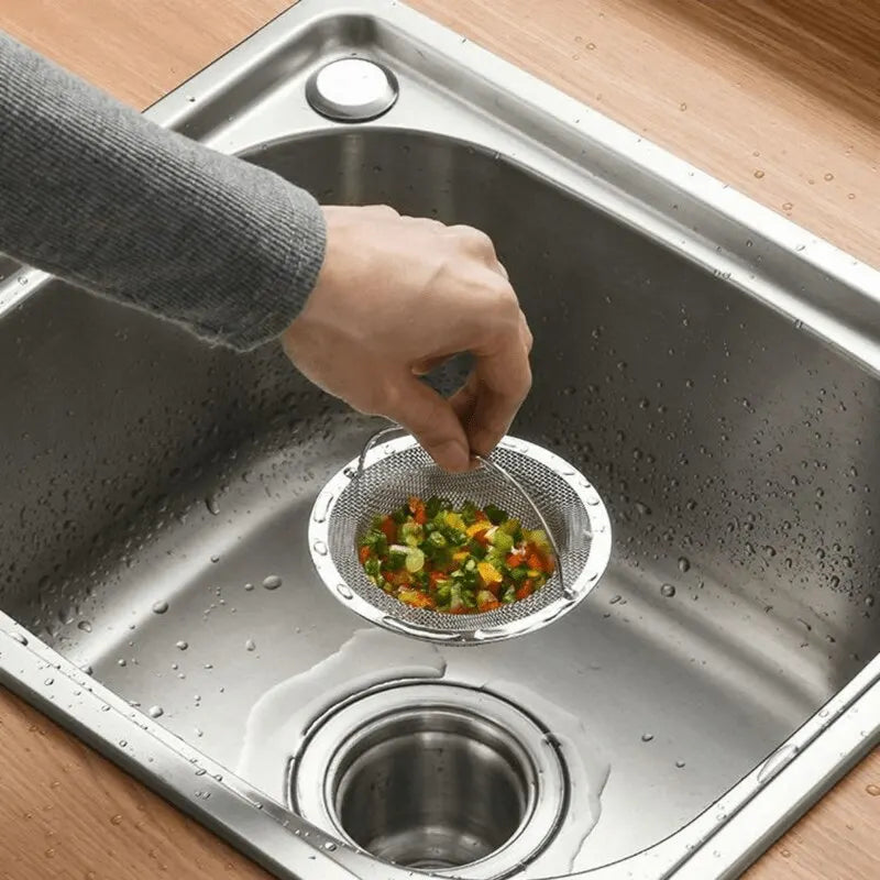 Stainless Steel Bathtub Hair Catcher Stopper Kitchen