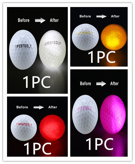 Waterproof LED Balls For Night Training High Hardness Material For Practice Balls