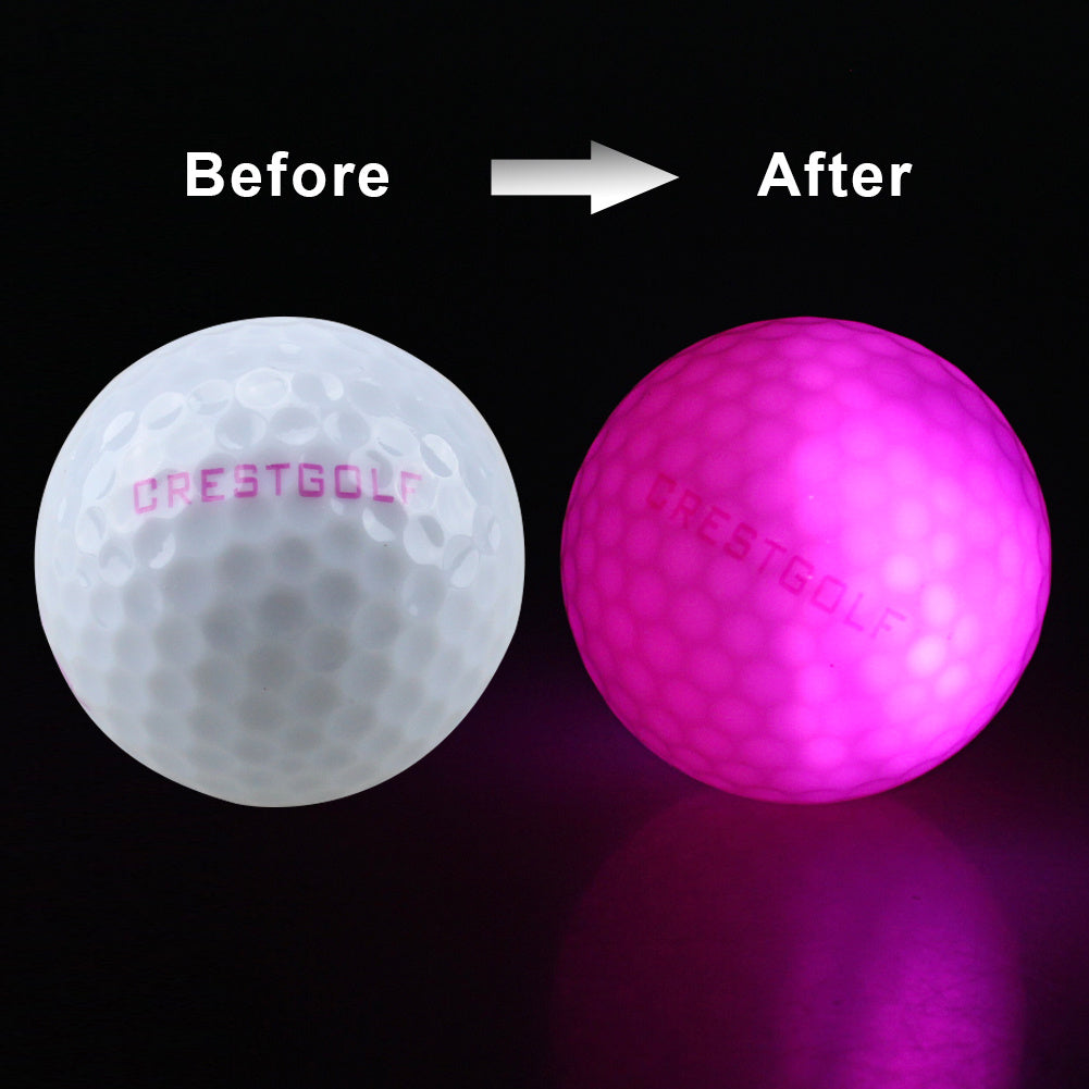 Waterproof LED Balls For Night Training High Hardness Material For Practice Balls