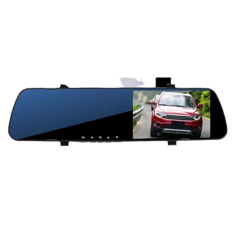 1080P HD Rearview Mirror Driving Recorder Camera | Dual Dash Cam with Night Vision