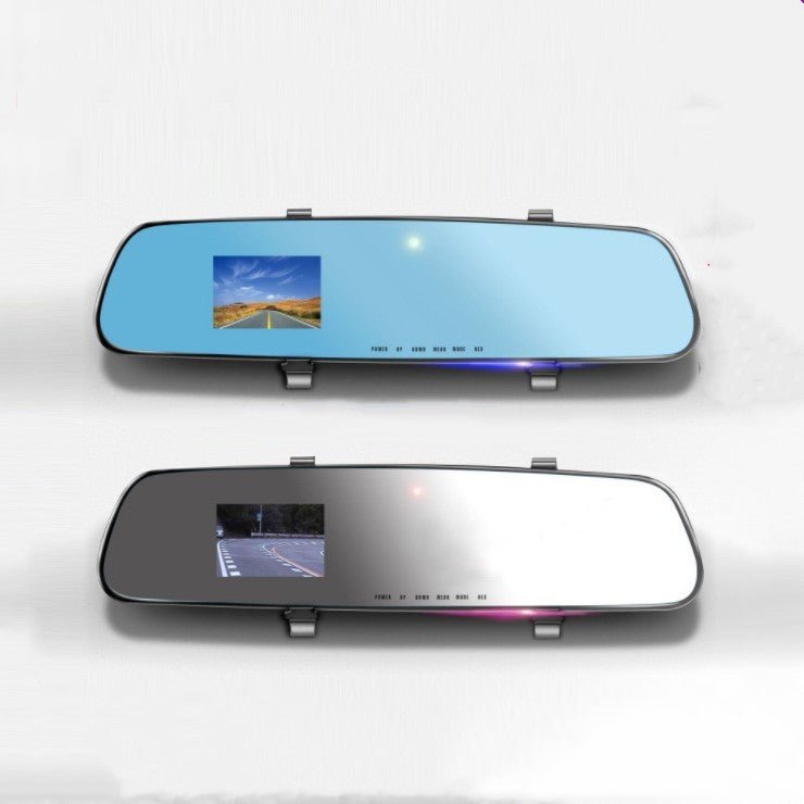1080P HD Rearview Mirror Driving Recorder Camera | Dual Dash Cam with Night Vision