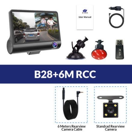1080P HD Triple Channel Dash Camera