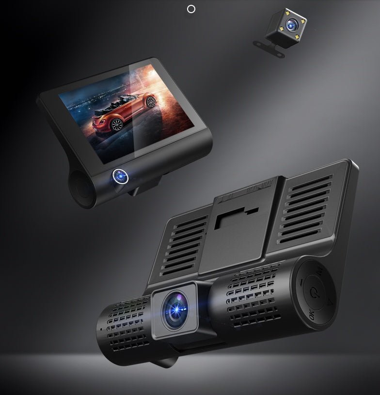 1080P HD Triple Channel Dash Camera