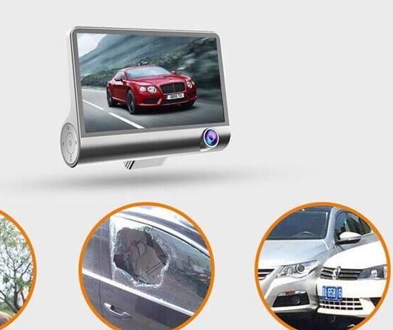 1080P HD Triple Channel Dash Camera