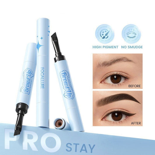2-in-1 3D Eyebrow Gel & Eyeliner Pencil | Waterproof Long-lasting Pomade