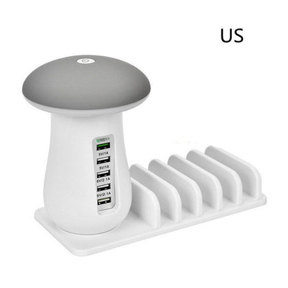 2-in-1 Multifunction Mushroom Lamp