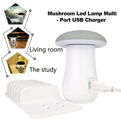 2-in-1 Multifunction Mushroom Lamp