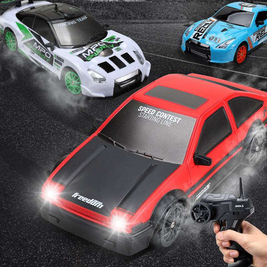 2.4G Drift RC Car | 4WD Remote Control GTR & AE86 Model Racing Toy