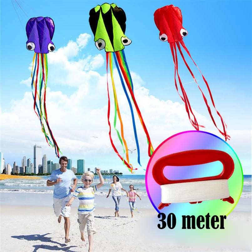 3D 4M Large Octopus Kite