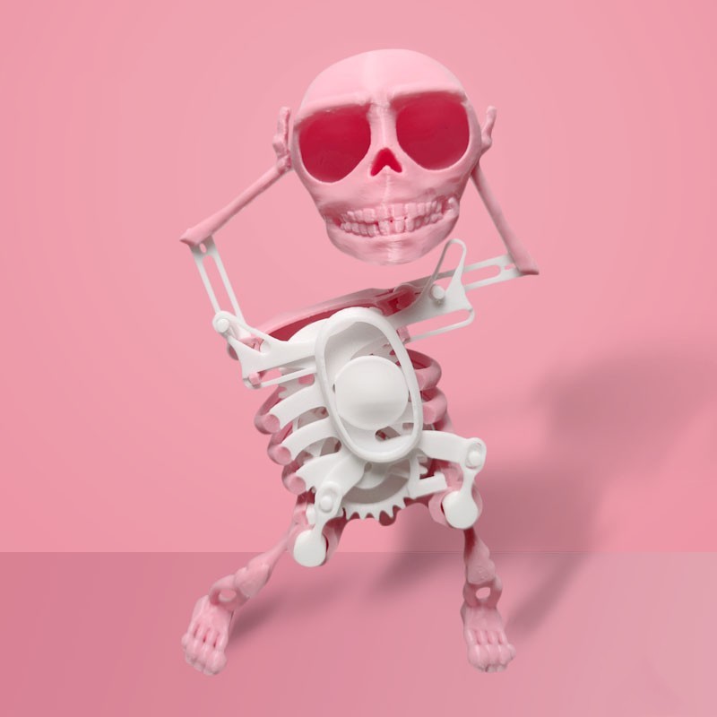 3D Model Mini Skull Toy