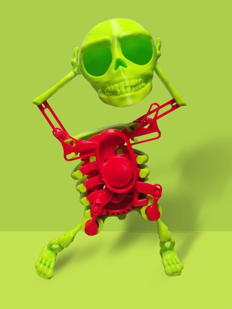 3D Model Mini Skull Toy