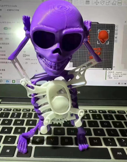 3D Model Mini Skull Toy