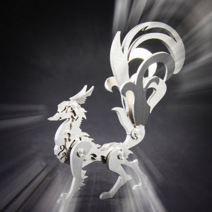 3D Overlord Fire-Breathing Ice Dragon & Scorpion King DIY Metal Puzzle