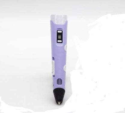 3D Print Pen 2nd Gen - Graffiti & Puzzle Painting Toy for Kids
