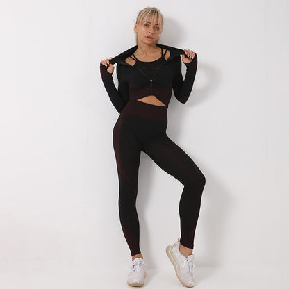3PCS Seamless Yoga Set for Women
