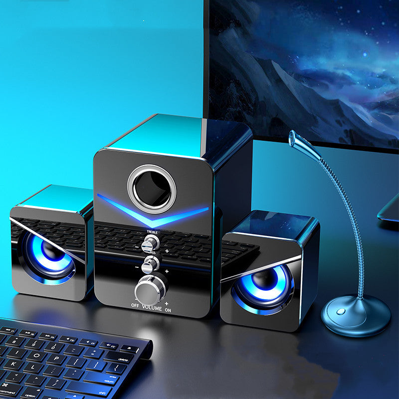 Compatible With , Computer Audio Home Desktop Notebook Universal Small Speaker