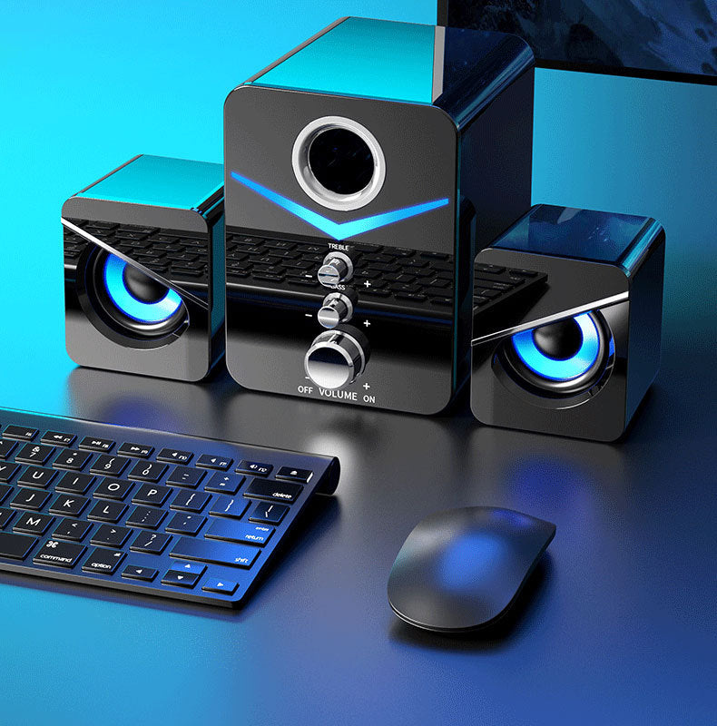 Compatible With , Computer Audio Home Desktop Notebook Universal Small Speaker
