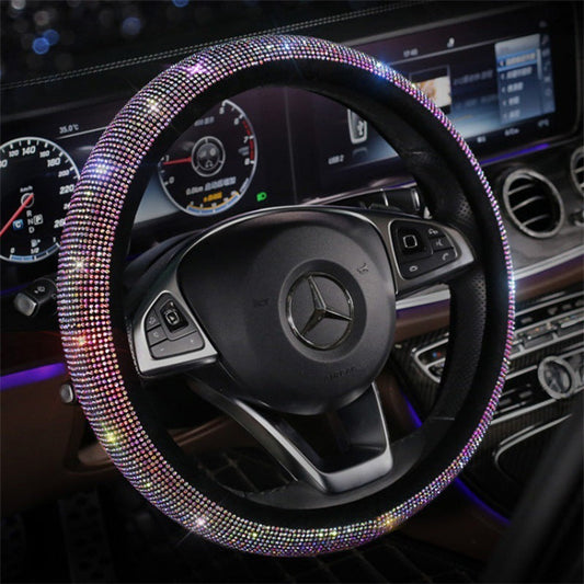 Four Seasons Universal Crystal Flashing Hot Diamond Non-Slip Handlebar Cover