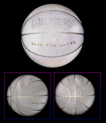 Glowing Luminous Fluorescent Basketball Night Game Basketball