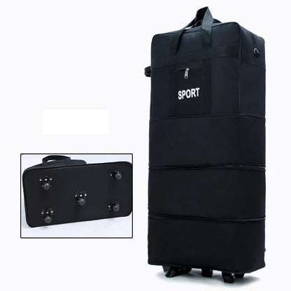 Extra Large Oxford Trolley Suitcase – Air Checked Luggage for Travel