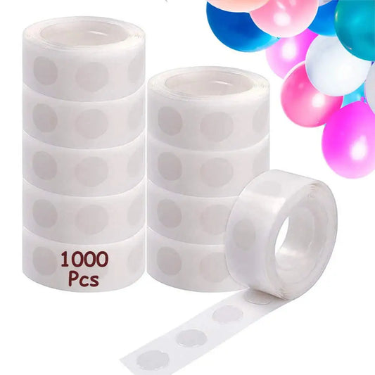 Double-Sided Adhesive Dots - Transparent Balloon Tape