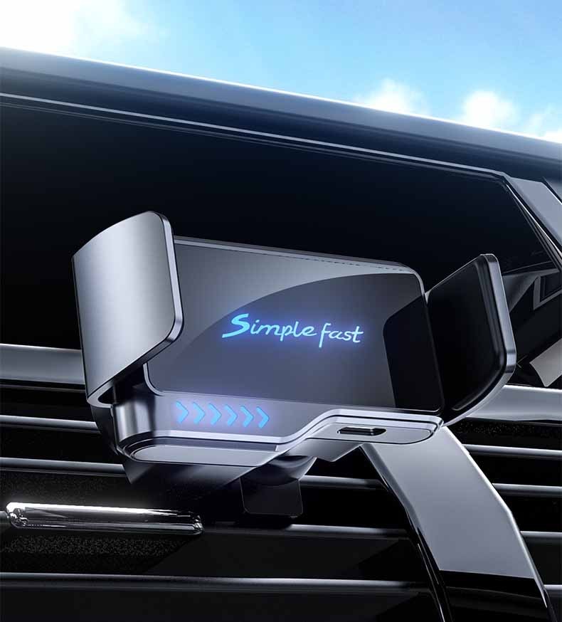Intelligent Automatic Car Phone Holder Air Vent Mount Holder For Phone Car Products Universal Stand