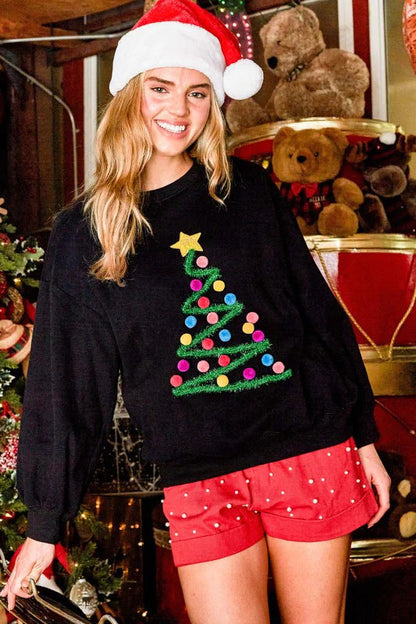 New Christmas Tree Women's Hoodie 2024