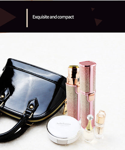 New Lipstick Shape Ladies Electric Shaver Automatic Eyebrow Trimming Artifact