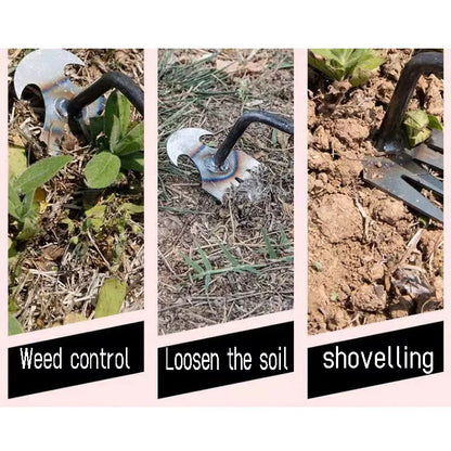 Manual Grass Pot Soil Weeding Tool - Manganese Steel Excavator