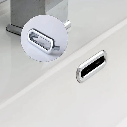4Pcs Kitchen Bathroom Basin Circular Overflow Drain