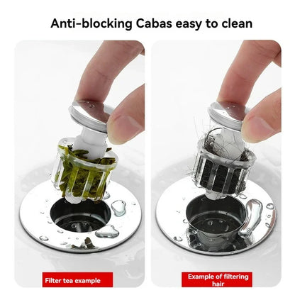 Universal Basin Pop-up Drain Filter Wash Basin