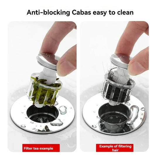 Universal Basin Pop-up Drain Filter Wash Basin
