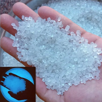 1000pcs 3-5mm Luminous Sand Glow In Dark Pebbles Stone