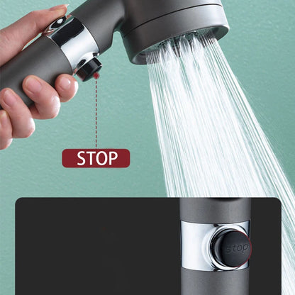 3 Modes Shower Head High Pressure Showerhead