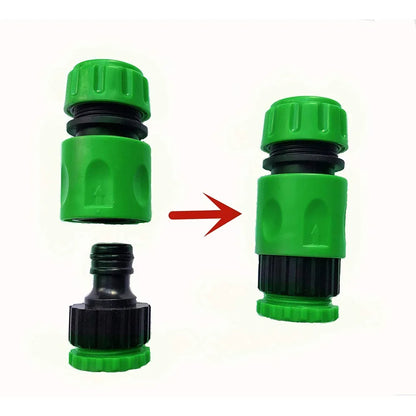 Garden Watering Hose ABS Quick Connector 1/2” End Double Male Hose