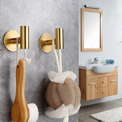 1/2PCS Adhesive Wall Hook Stainless