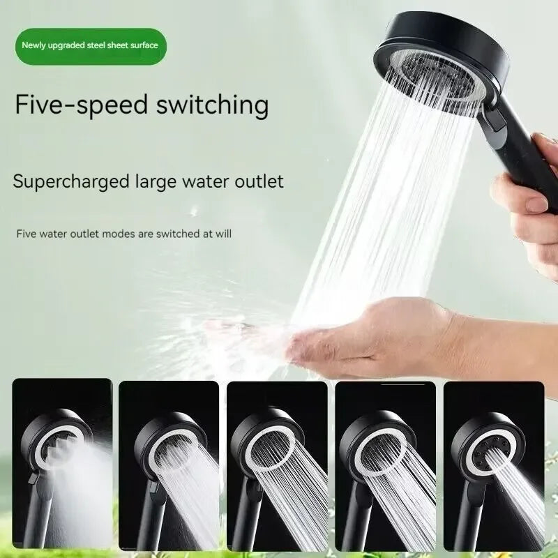 5 Modes Shower Head High Pressure