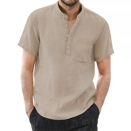 Men's Short Sleeve T-shirt Cotton