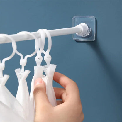 2/6/8Pcs Punch-free Household Telescopic Pole