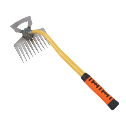 Manual Grass Pot Soil Weeding Tool - Manganese Steel Excavator