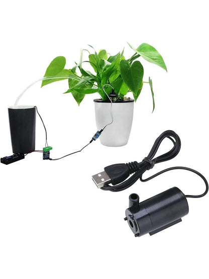 DC 3-5V USB Micro Submersible Mini Low Noise Brushless