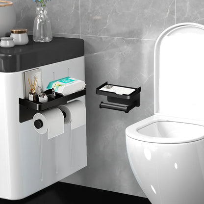 Toilet Paper Holder Wall-Mounted Aluminum alloy